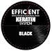 EFFICIENT Keratin Hair Building Fibers, Hair Loss Concealer Net Wt. 28gm / 0.98 oz (Black)