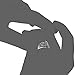 FIBO STEEL Skull Ring Stainless Steel Skull Rings for Men Women Vintage Gothic Ring Biker,Size 11