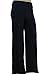 Stylzoo Women's Plus Size Curve Soft Comfortable Palazzo Stretch Knit Pants Thick 250 GSM Fabric Regular 1X 29 inch Inseam Modal from Beech Trees 1X 29 inch Petite Black