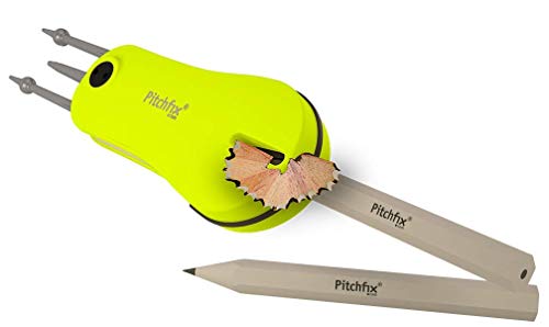 Pitchfix Fusion 2.5 Pin, Fluorescent Yellow/White - Thumbnail 6