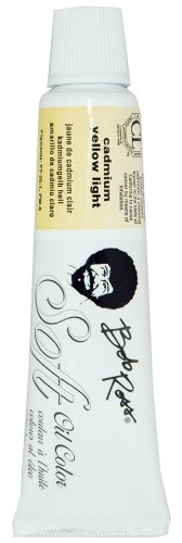 BobRoss MR6703 37-Ml Soft Artist Oil Color, Cadmium Yellow Light