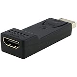 C&E Display Port to HDMI Converter with Audio Adapter