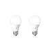 Philips Hue White A19 2-Pack 60W Equivalent Dimmable LED Smart Bulb (Compatible with Amazon Alexa Apple HomeKit and Google Assistant)