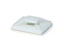 Monoprice Cable tie mounts 25x25(mm), 100pcs/Pack - white