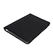 Freeprint 3 Ring Binder Portfolio with Writing Pad - PU Leather Professional Resume Padfolio Folder/Document Organizer for Interview & Business, Black