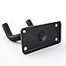 Dtown Guitar Wall Mount, Ukulele Guitar Hanger, Set of 2 Pack Ukulele Wall Mount Hanger Guitar Hooks for Guitar Bass Mandolin Banjo Ukulele with Screws