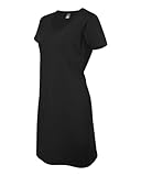 LAT Apparel Ladies 100% Cotton Fine Jersey V-Neck Coverup Short Sleeve Coverup
