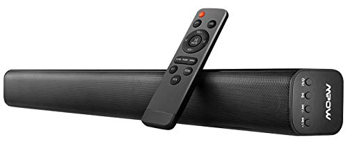 Sound Bar, Mpow Sound Bars for TV 29 inch Wireless and Wired Bluetooth Soundbar Home Theater Surround Speakers with Optical Cable