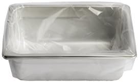 Pan Liners Versatile Microwave Oven Safe No Stuck-On Food Save Water Easy-to-Clean Great Puncture &amp; Tear Strength 100 Count - 1/3 &amp; 1/4 Pan Size