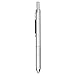 TSML 4-in-1 Multicolor pen - Metal Cased Multifunction Pen - Black Ball Pen, Blue Ball Pen, Red Ball Pen and 0.5mm Mechanical Pencil (Silver)