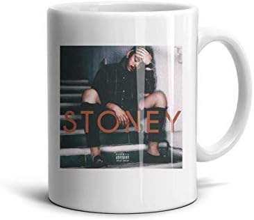 Cool Coffee Mugs Post-Malone-Feeling-Whitney- White 11 Oz Coffee Or Teamugs Lovers Cup Motivational Ceramic Daily Use Teamugs Girlfriend White Ceramic Souvenir 8.2Cm X 9.5Cm