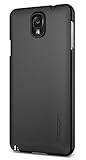 Spigen Ultra Fit Galaxy Note 3 Case with Rubbery Fell Non Slip Grip Matte for Galaxy Note 3 - Smooth Black