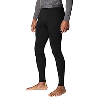 32 DEGREES Mens 2 Pack Heat Performance Thermal Baselayer Pant Leggings, Black/Black, S