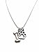 ALIMITOPIA 50pcs Dog Paw Print Pet Charm Alloy Doggy Puppy Cat Animal Footprint Pendant for DIY Necklace Bracelet Jewelry Making Findings(Antique Silver Tone)