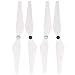 UPair Drone Quadcopter Propellers White, Self-Tightening Propeller for UPair One, UPair One Plus, UPair Two (4 PCS)