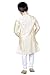 Indian Kurta Sherwani Boys Suit in Gold (2 Pcs) 1-12 Years (4 Year)