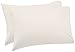Amazon Brand - Pinzon 500-Thread-Count Pima Cotton Sateen Pillowcases - Standard, Canvas (Set of 2)