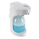 Lantoo Foaming Automatic Soap Dispenser, Hands free Automatic Foam Soap Dispenser for Bathroom & Kitchen, 16oz Capacity, Adjustable Foam Control, Wall Mounted/On Countertop