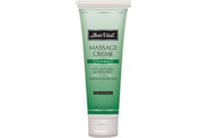 Bon Vital' Naturale Massage Cr�me, Professional Massage Therapy Cream with Natural Ingredients for an Earth-Friendly & Relaxing Massage, Full Body Daily Moisturizer for Smooth Skin, 8 Ounce Tube