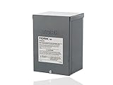 Tork TPX300S Low Voltage Pool Transformer, 300W, 120VAC 3 AMP Max, Stainless Steel, 60Hz