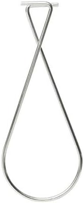 Direct Bazaar T-bar Squeeze Hangers,Figure 8 Suspended Ceiling Clips, Hooks for Free Hanging