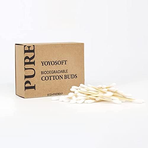 Prod Organic Wooden Stick Cotton Swabs, Bud (200, White) price in UAE