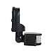 uxcell Motion Sensor Switch AC 110V-240V Outdoor Adjustable Infrared Body Motion PIR Sensor Detector Motion Sensor Light Switch Black