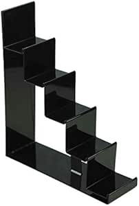 EXPOSITOR ESCALERA DE METACRILATO NEGRO, 5 ...