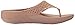 FitFlop Women's Ringer Welljelly Flip Flop, Nude, 8 M US