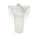 True Essence - 315 pcs, 13 Dram Translucent Pop Top Containers Full Cases, Best Medical Marijuana Container Pop Top Bottles Pop Top Vial. (13 Dram, Clear)
