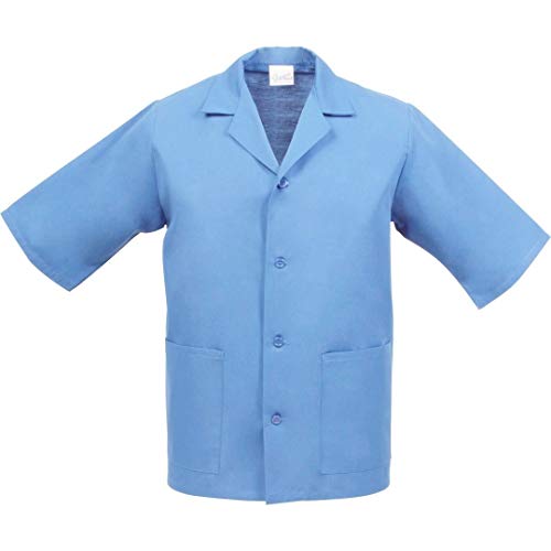 Fame Adult's UniSex Smock -Ceil Blue-Medium - Thumbnail 2