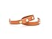 Griffin Fitbit Flex Leather Wrist Band, Uptown Band, [Toffee] [Stylish] [Double Wrap] [Genuine Leather Band] [4 Adjustable Metal Snaps] [Fitbit Bracelet]