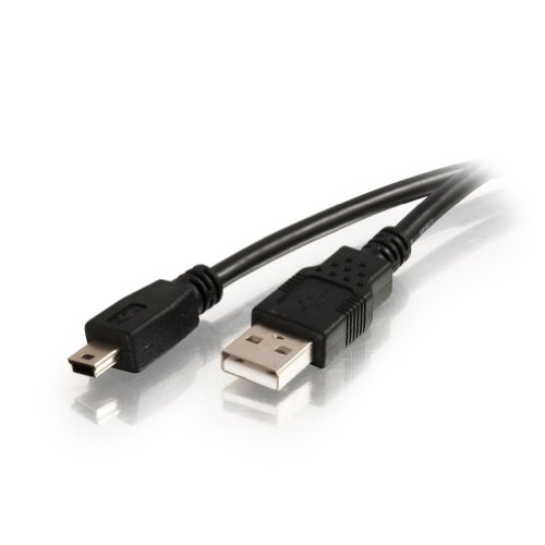 C2G/Cables To Go 27005 2m USB 2.0 A to Mini-B Cable (6.6ft), Canon, Casio, nikon, Toshiba, Panasonic