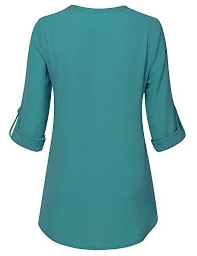 Timeson Blouses for Women Business Casual, Women's Chiffon Tunics
