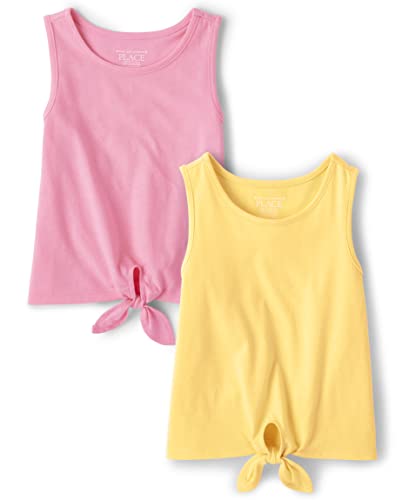 The Children's Place,And Toddler Girls Sleeveless Tie Front Tank… at Amazon