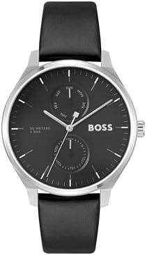Amazon.com: Diesel Spiked Stainless Steel and Leather Chronograph