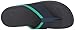 FitFlop Women's Surfa Flip-Flop, Midnight Navy/Parakeet Green, 7 M US