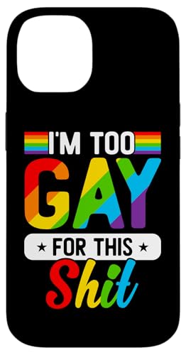 Gay LGBTQ Rainbow Pride Gay LGBT Proud Case for iPhone 14