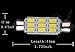YITAMOTOR 10 X 5630 9-SMD Festoon 44MM Cargo Dome Door Map High Power Pure White LED Light Bulb Lamps 6411 578 211-2 212-2 214-2