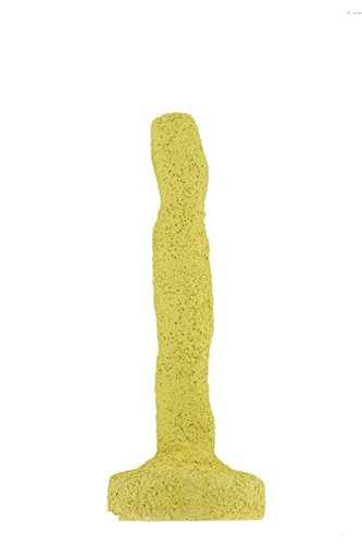 Sweet Feet and Beak Thermal-Lite Natural Patented Perch, Medium - Yellow- Perfect for Keeping your Bird's Feet and Beaks Healthy