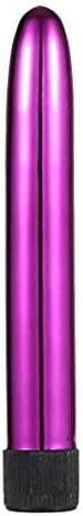 7 Inch Mini Bullet Waterproof Powerful Vibrating Wand with Multi-Speed Female Toy (Purple)