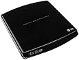 LG GP10NB20 Portable 8X Slim DVD+/-RW External Drive (Black)