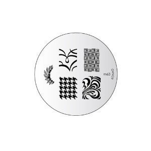 Konad Stamping Nail Art Image Plate M63