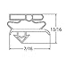 True Decor 810719 Black Gasket For Gdm-19/23/49 T-19