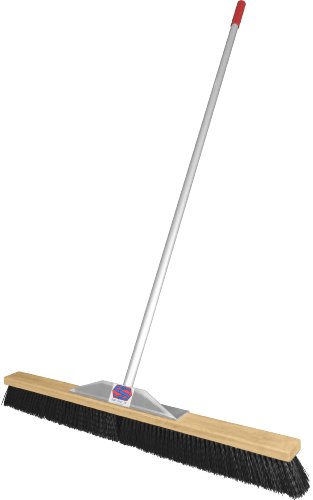 Super Sweep 36-Inch Black Poly Broom