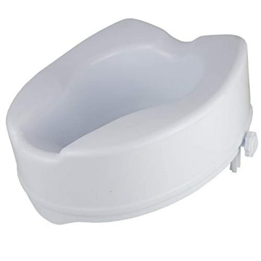 Adjustable Toilet Seat Without Lid Height 15cm x Height 10cm