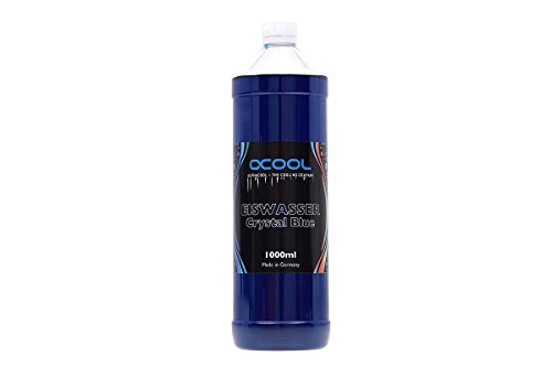 Alphacool 18547 Eiswasser Crystal Blue premixed coolant 1000ml Water Cooling Water additives