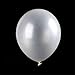 GuassLee 100 ct Pearl White Balloon 12