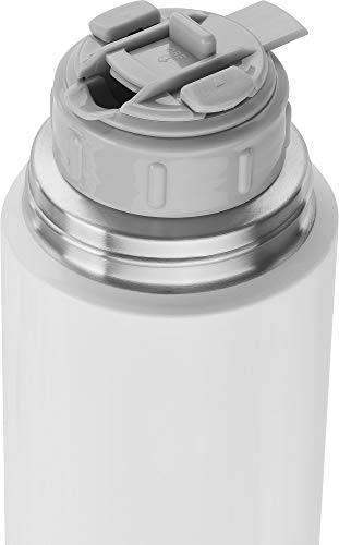ZWILLING Thermo Isolierflasche, Integrierte Tasse, Thermokanne, Doppelwandisolierung, 1 L, Höhe: 28, 1 cm, WeiÃ, small – Bild 7