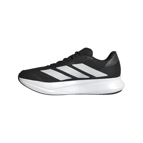 adidas Men’s Duramo SL 2 Running Sneaker, Black/White/Grey, 14
